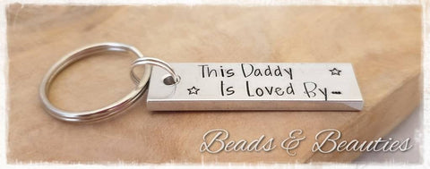 This Daddy Is Loved By Keyring