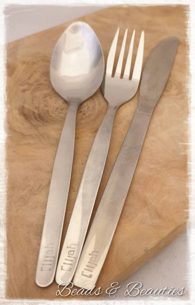 Personalised Cutlery Set