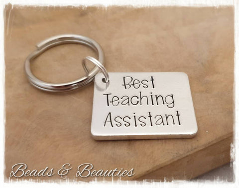 Best Teaching Assistant Keyring